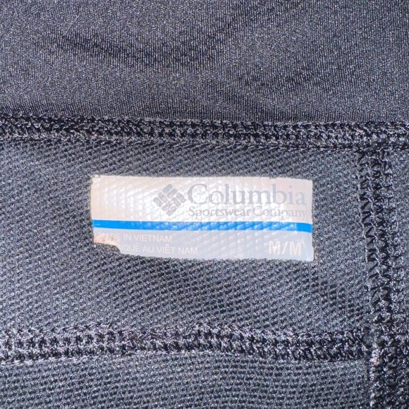 Women’s Columbia black straight leg Omni-shield athletic outdoor pants Size M - Picture 3 of 5